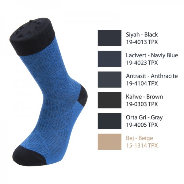 AGK1017 Mens Computer Bamboo Socks * Seamfree Toe