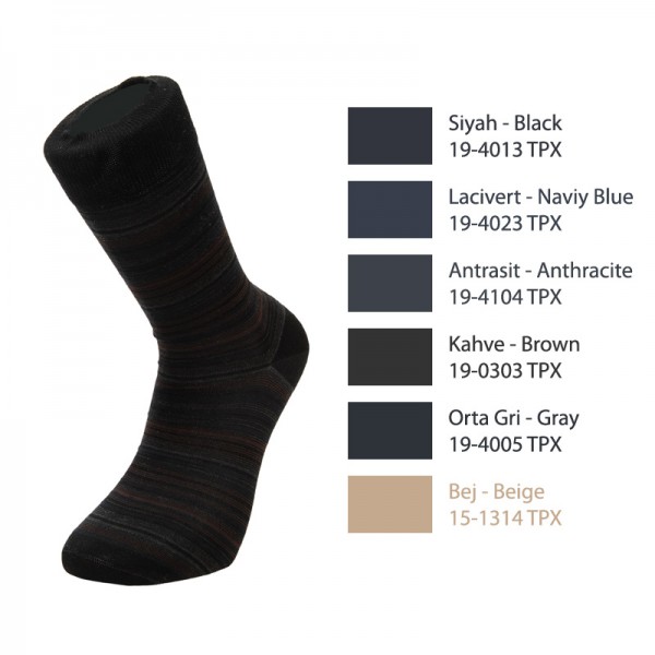 AGK1031 Mens Mercerised Cotton Socks * Seamfree Toe