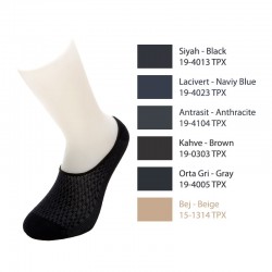 AGK1411 ÇS Erkek Bambu Timsah Çetik Dikişsiz Çorap